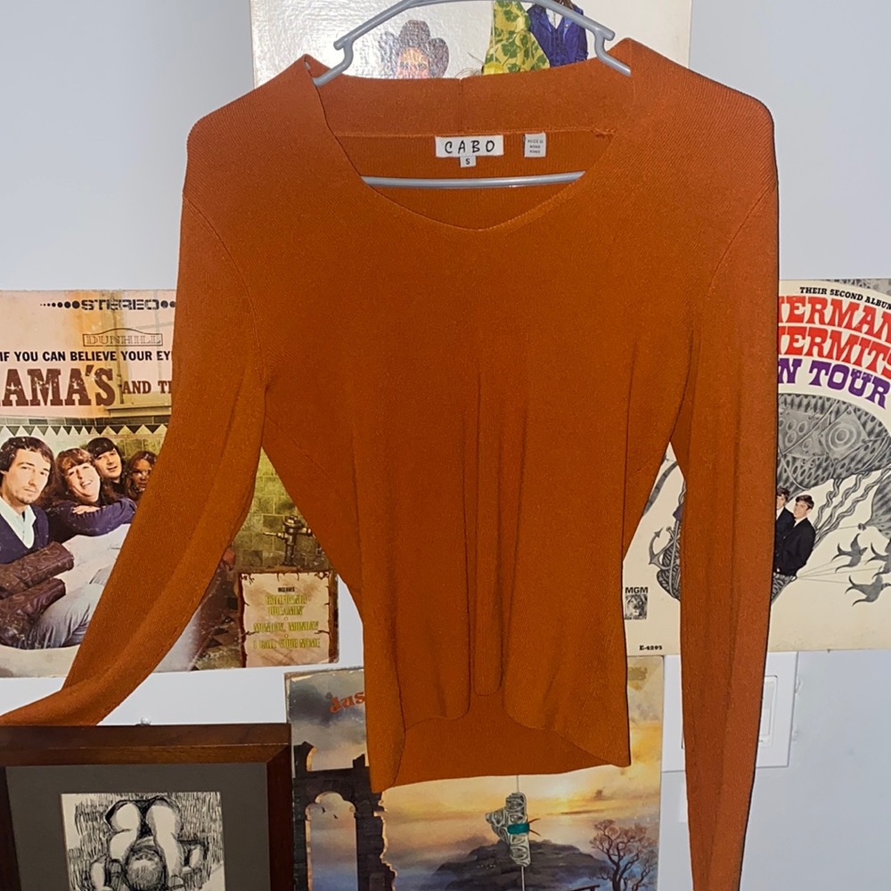 Cabo Brand shirt- form fitting size Small
